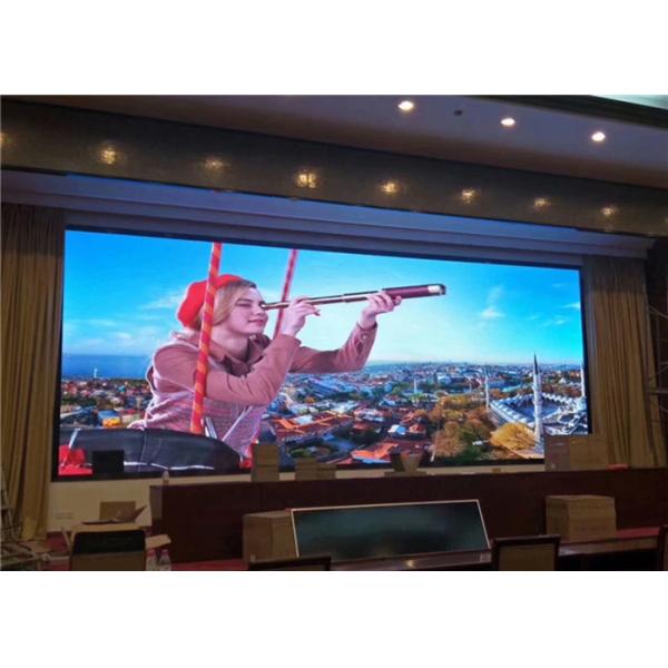 Full Color HD Indoor LED Screen Small Pixel Pitch P1.56 Front Service LED Video Wall