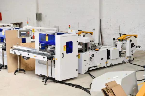 Fully Automatic Napkin Paper Making Machine With Automatic Transfer 1/2 1/4 1/6