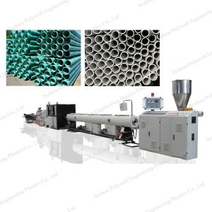 China PVC Water Pipe Extrusion Making Machine/Rigid PVC/UPVC Pipe Production Line Plastic Pipe Extruder on sale