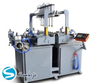 Buy cheap 100-120mm Radiator Making Machine With Production Speed 2-3pcs/Min product