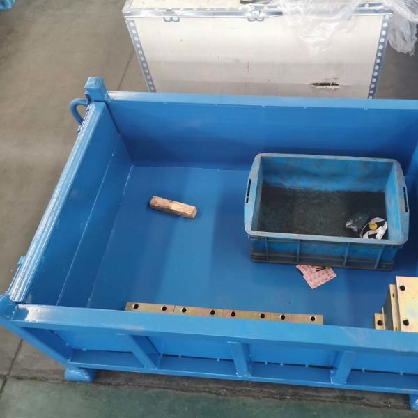 Foldable And Stackable Grid Metal Pallet Bins For Efficient Inventory Management