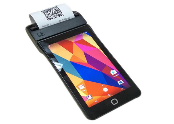 Quality Mini Handheld POS With Printer Wireless Credit Card Machines For Small Business for sale