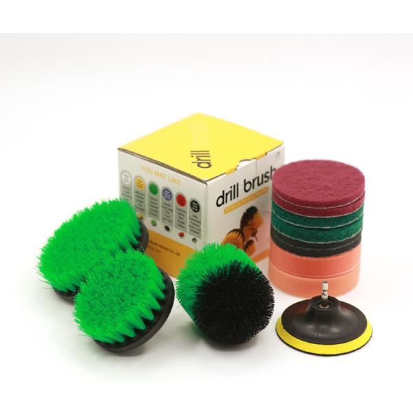 Customized Drill Cleaning Brush Kit 12 Pcs For Household