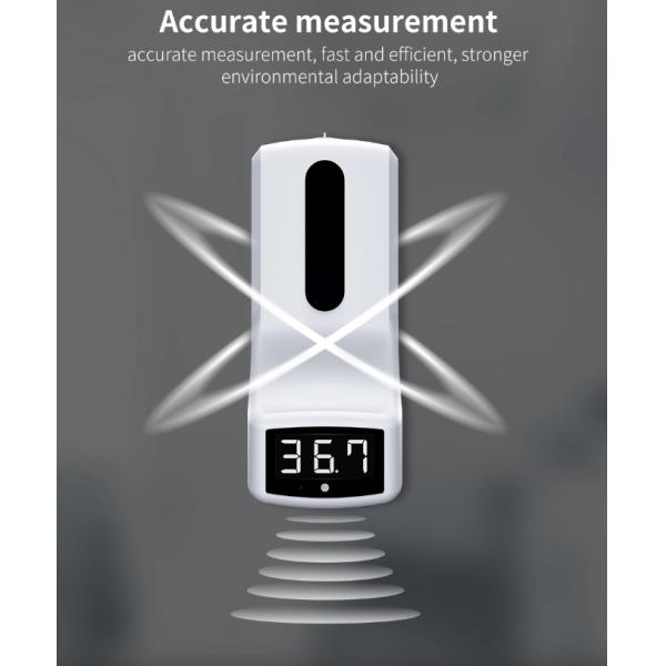 Temperature Detector 1000ml 3W Hand Disinfectant Dispenser