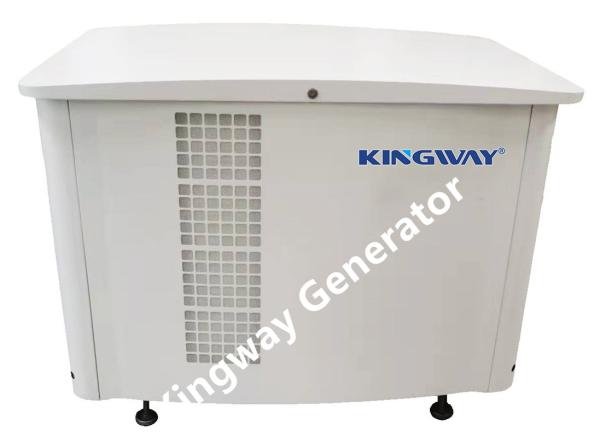 Quality Kingway 50/60HZ  1/3phase 5.5kw Lifan Engine Potable Silent Natural Gas Generator Set for home cook for sale