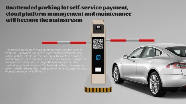 LPR Parking Controller with High Speed Barrier 5mp Camera Car Parking Dispenser