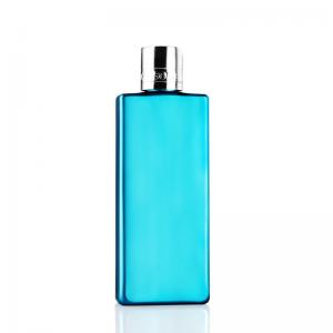China Metal Color Painting Plastic Cosmetic Bottles 200ML With Aluminium Disc Cap on sale