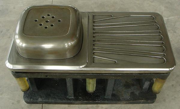Quality SKD61 8407 Kitchen Sink Mould Magnesium Aluminum Die Casting Tooling for sale