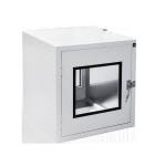 Single Gmp Embedded Static Pass Box Window Mechanical Interlock For Food