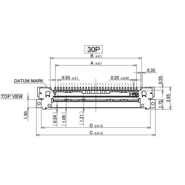 Micro Coaxial FPC Cable Connector ®-VS 20455-050E-66