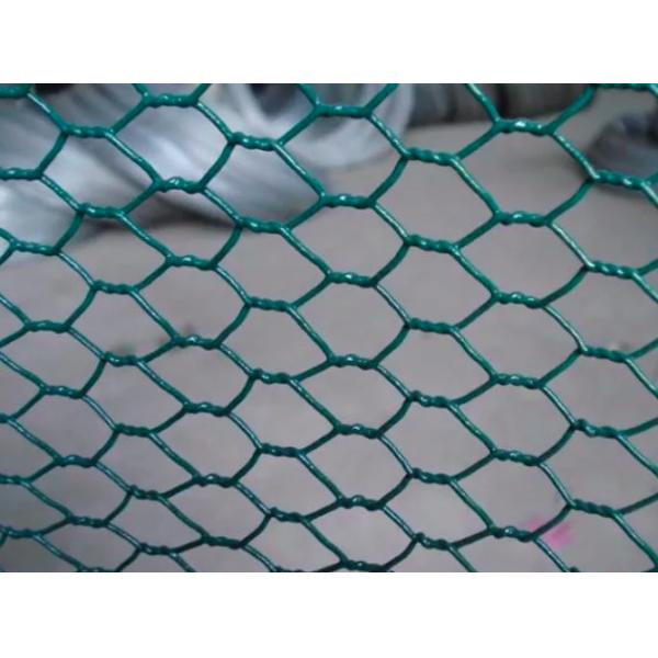 3/4 inch Hexagonal Wire Mesh 16 Gauge Anti Erosion PVC Chicken Mesh For Plastering