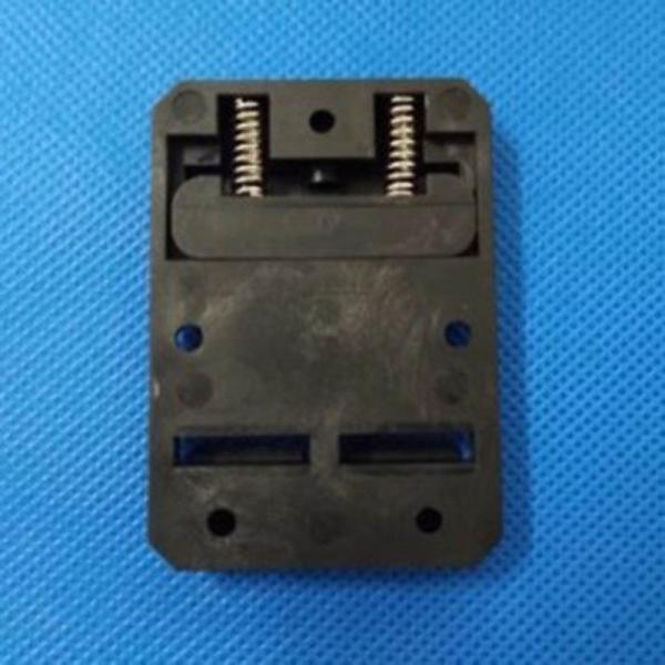 Quality 48mm Width Universal Molder DIN Rail Clip Nylon Spring Loaded DIN Clip for sale