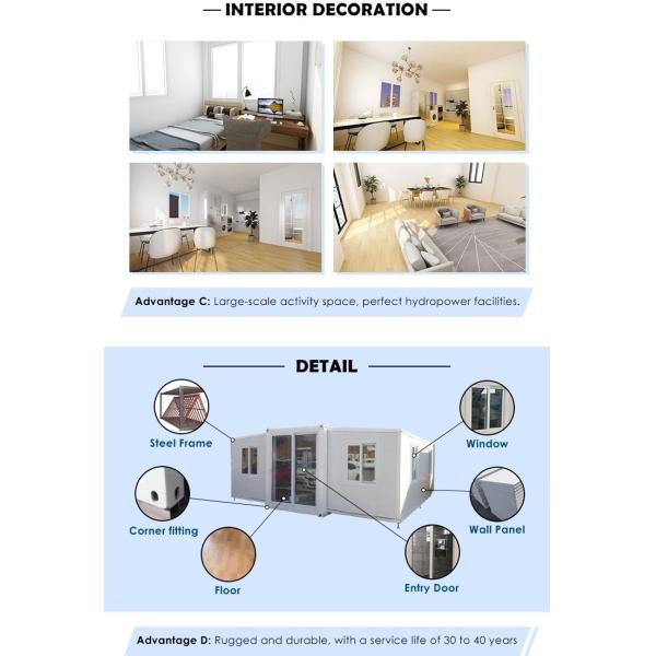Foldable Prefab Modular Expandable Container House