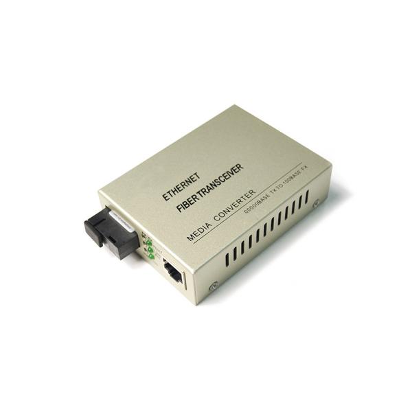 Quality SFP LC SC Fast Gigabit Optical Fiber Media Converter RJ45 Supporting Flow Control for sale
