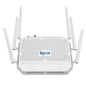 Buy cheap ZIKUN GPON EPON ONU ZC-521T XPON ONT CATV 2POTS 4GE 6 External Antenna product