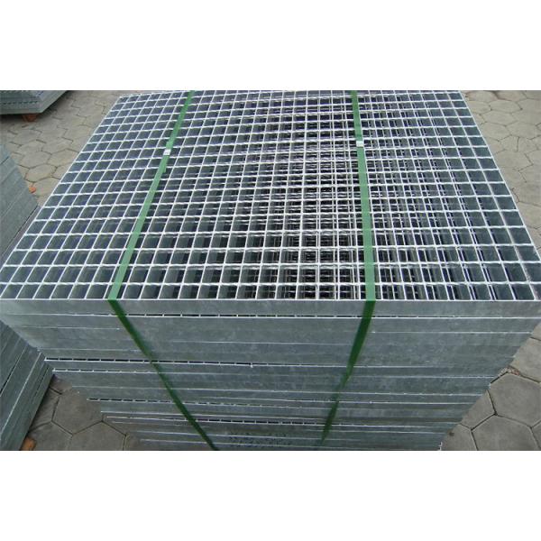 Aluminum Welded Steel Bar Grating Platform Galvanized Serrated Grating