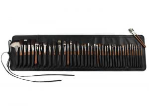 China Vonira Beauty Luxury Complete Full Professional 42 Piece Makeup Brushes Set with Copper Ferrule Ebony Handle Handcrafted on sale