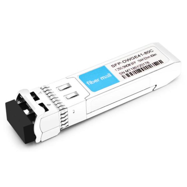 Quality Cisco DWDM-SFP-4452-80 Comaptible 1.25G DWDM SFP C41 100GHz 1544.52nm 80km LC SMF DDM Transceiver Module for sale