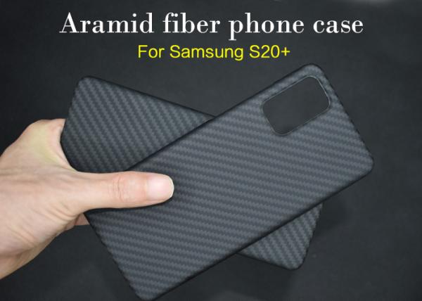 Quality Shockproof Lightweight Aramid Fiber Case For Samsung S20+ for sale