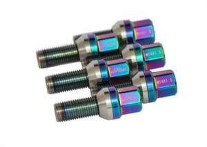 Buy cheap Coloured Titanium Wheel Bolts Car Racing Wheel Nuts And Bolts Anti Corrosion product