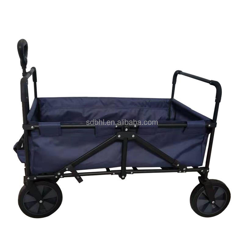 300LBS Capacity Heavy Duty Collapsible Folding Outdoor Wagon Cart for Camping and Garden
