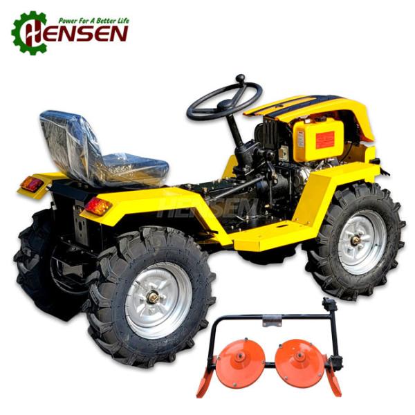 Quality Full -Time Multipurpose Mini Tractor  4WD Tractor with 2-Disc mower CE for sale
