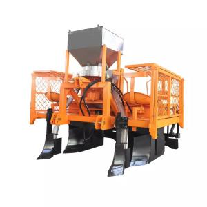 Double Rows Sugarcane Planter Machine , 0.3ha/H Combine Planter