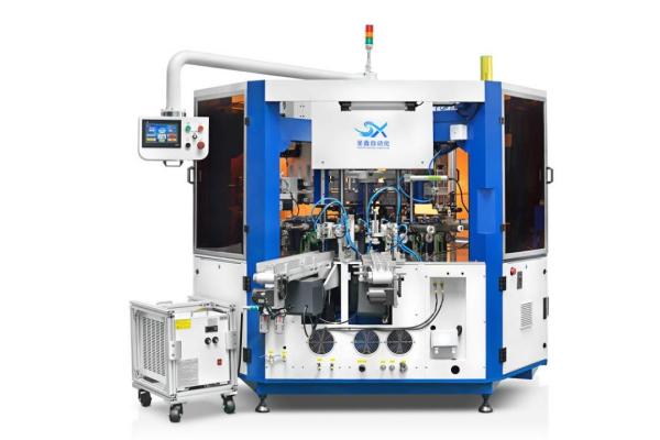 Fully Automatic Cosmetic Container Cylindrical Screen Printing Machine With LED