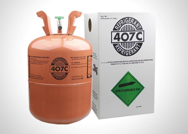 Quality Colorless Mixed Air Conditioner Refrigerant R407C Refrigerant Gas No Turbid for sale