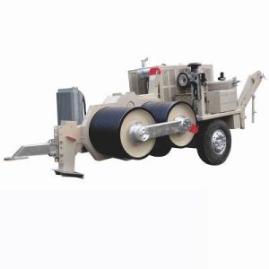 Buy cheap 420KN Cable Release Pulling Electric Stringing Machine Hydraulic Cable Puller product