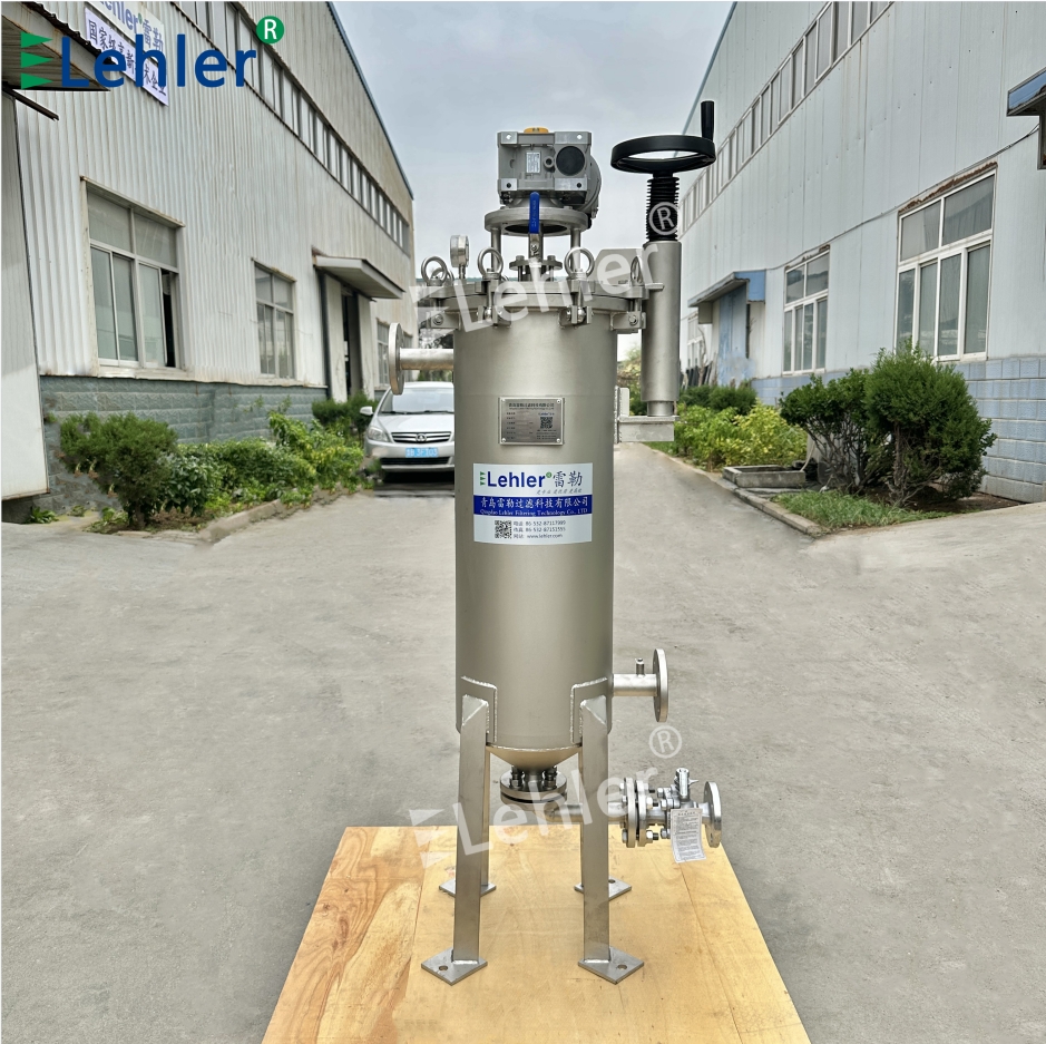 Paper Mill Sizing Automatic Self Cleaning Filters With Flanged Inlet / Outlet Connection