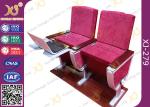 Full Size Foldable Table Conference Hall Chairs With High Speed Rail Design