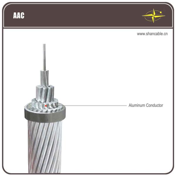 Professional Overhead Bare Conductors , All Aluminium Conductor AAC Cicada