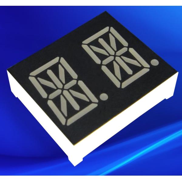 Common Anode 2 Digit 14 Segment LED Alphanumeric Display