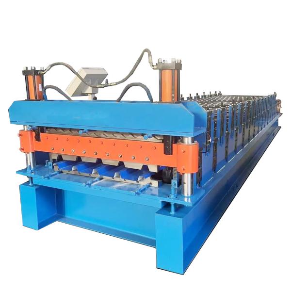 Quality Roof Sheet Form 1250mm Double Layer Roll Forming Machine 380Volt Long Service Life for sale