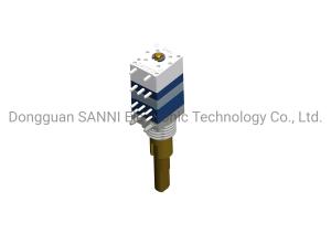 Double Shaft Absolute Rotary Encoder 16 Bit Integrated Six Gang