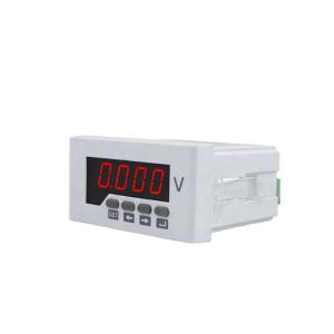 Buy cheap Power Distribution System LED AC/DC Power 48*96mm Digital Single-phase Voltage Meter product