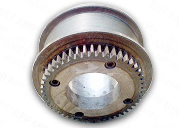 Quality 10T Rail Cart Double Flanged Steel Wheels , Mobile Cast Steel Railway Wheels for sale