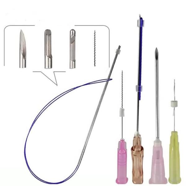 Quality Absorbable Collagen Pdo Thread Filler Cog 4d 6D W Cannula Lifting Thread for sale