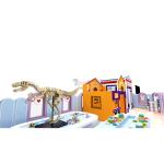 Customized Indoor Playground Equipment Unique Themes Indoor Trampoline