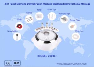 China Diamond Microdermabrasion Machine Spray Wrinkle Removal Facial Deep Peeling Device on sale