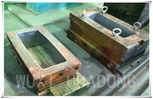 Buy cheap Permanent Casting Machine Parts , 200kg Strip Graphite Casting Mold product