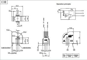 Integrated Circuit Chip LTS15-NP - LEM - Current Transducer