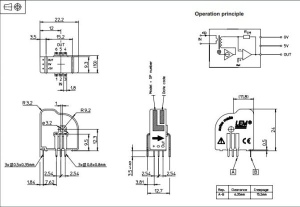 Quality Integrated Circuit Chip LTS15-NP - LEM - Current Transducer for sale
