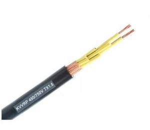 Flexible Control Cable PVC Insulated& Sheathed Braid Shield Screen 450 / 750V   CU / PVC / braided shield / PVC