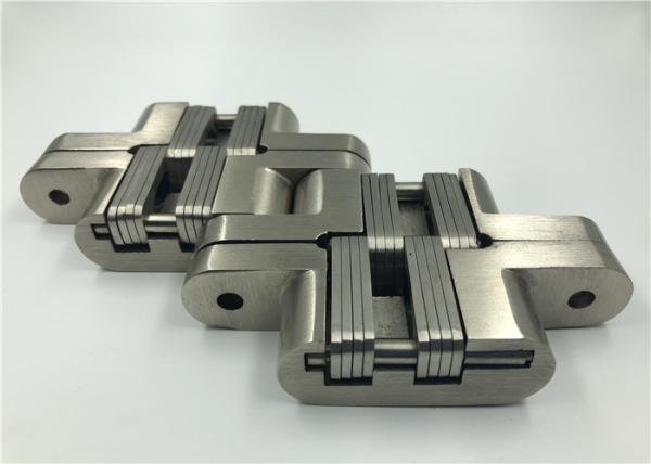 Quality 3D Invisible Adjustable Hidden Door Hinges Spring Self Closing Function for sale