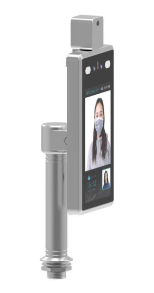 Quality 20K Capacity Non Contact Face Recognition Thermometer 37.3℃ Temperature Alarm for sale
