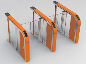 Buy cheap Automatic Entry Fast Speed Gate Turnstile RS485 35-40 Person / Minute for Office Building Public Place product