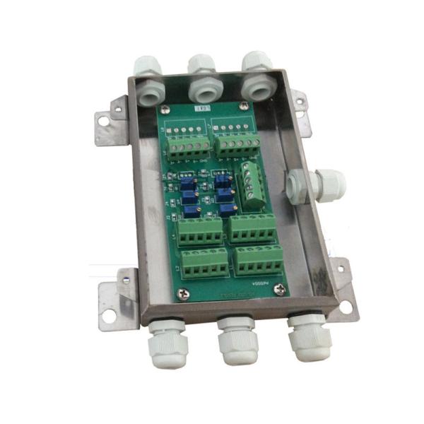 Quality 6 Way Stainless Steel Load Cells Summing Junction Box Enclosure Weighing Sensor for Platform Scale for sale