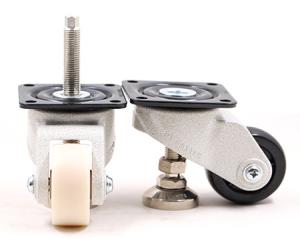 Buy cheap Retractable Leveling Light Duty Caster Wheels 600kg High Tensile Strength product